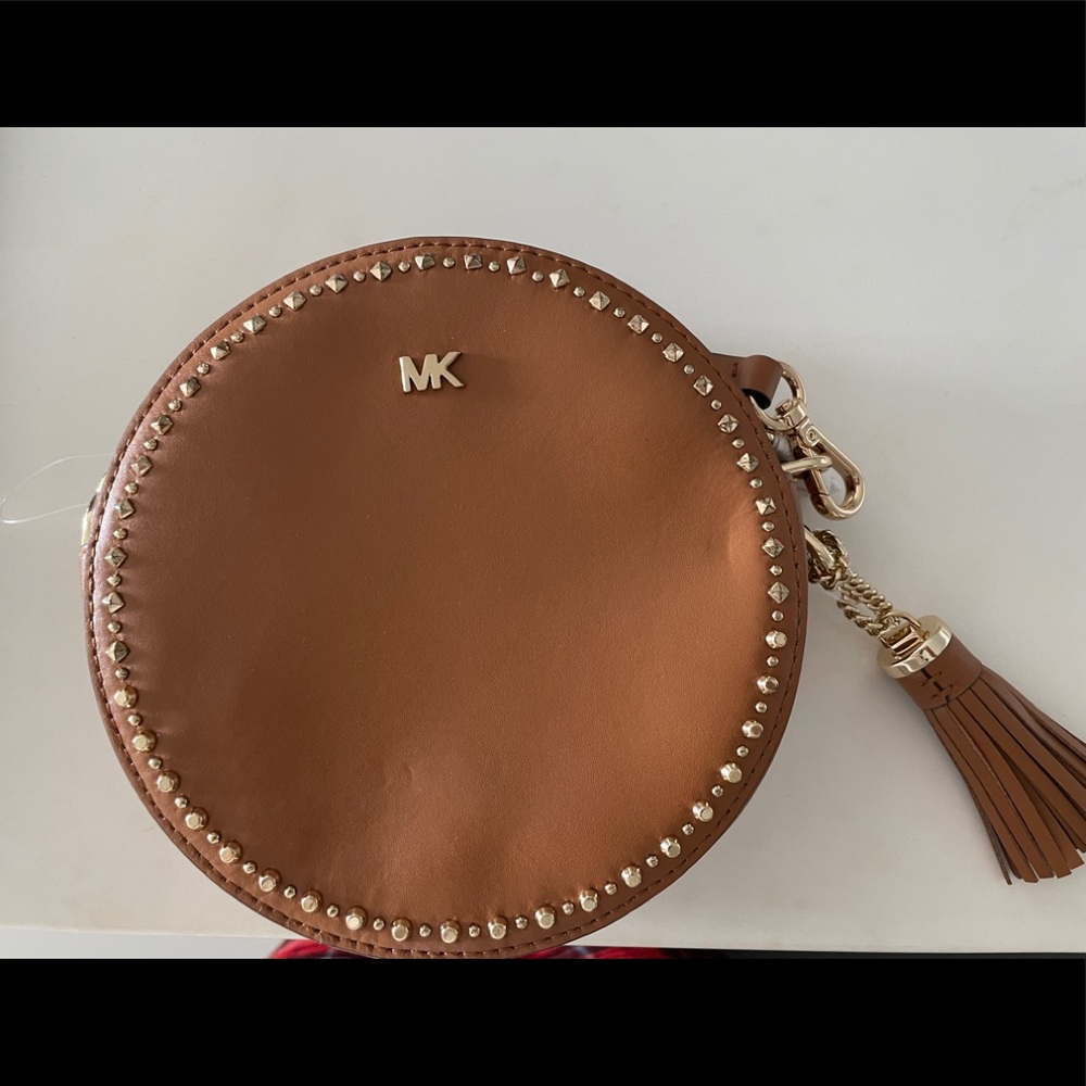 Michael Kors Canteen Crossbody Bag Brown